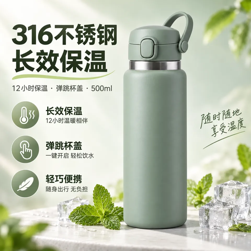 316 不锈钢保温杯主图