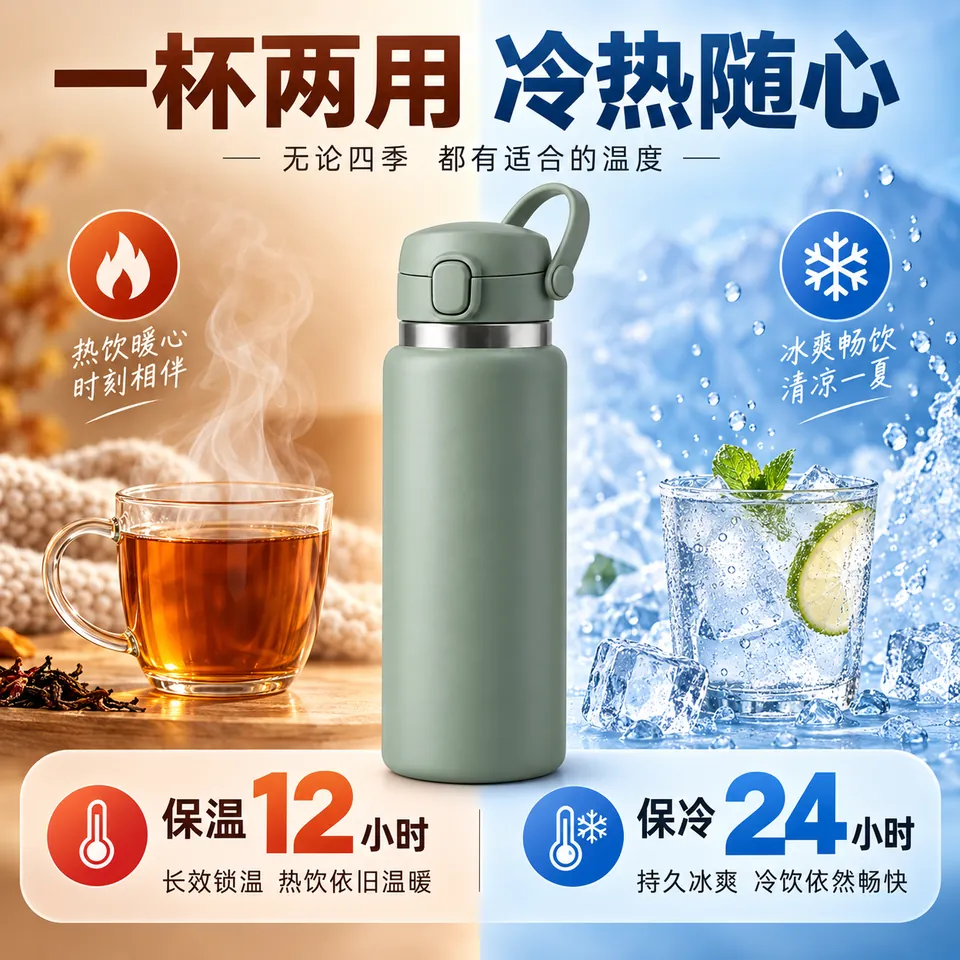 316 不锈钢保温杯保温卖点