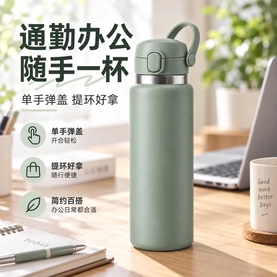 316 不锈钢保温杯场景图