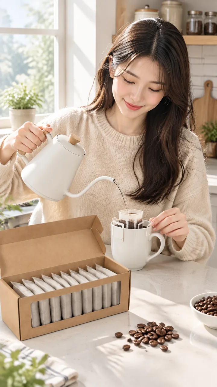 视频首帧:挂耳咖啡礼盒